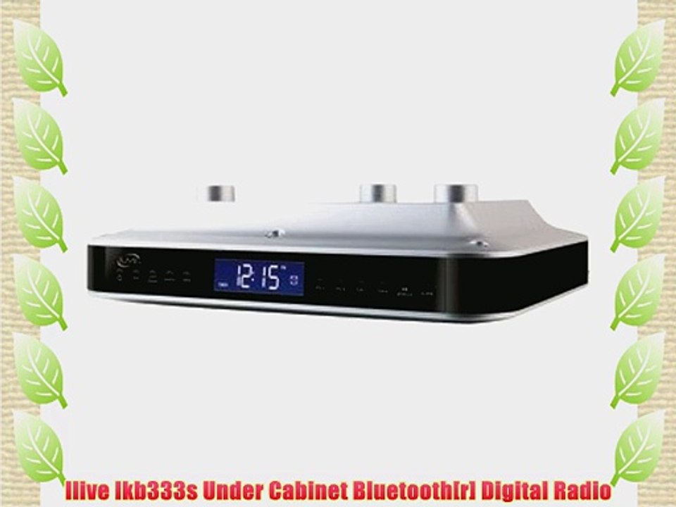 Ilive Ikb333s Under Cabinet Bluetooth R Digital Radio Video