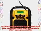 Factory-Reconditioned Dewalt DCR018R 12V-20V MAX Compact Worksite Radio