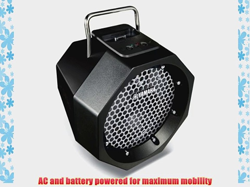 Yamaha PDX-11 30-Pin iPod/iPhone Speaker Dock (Black)