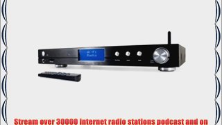 Grace Digital Internet Radio TUNER PRO IR Stereo Component Built-in Wireless 802.11n Wi-Fi