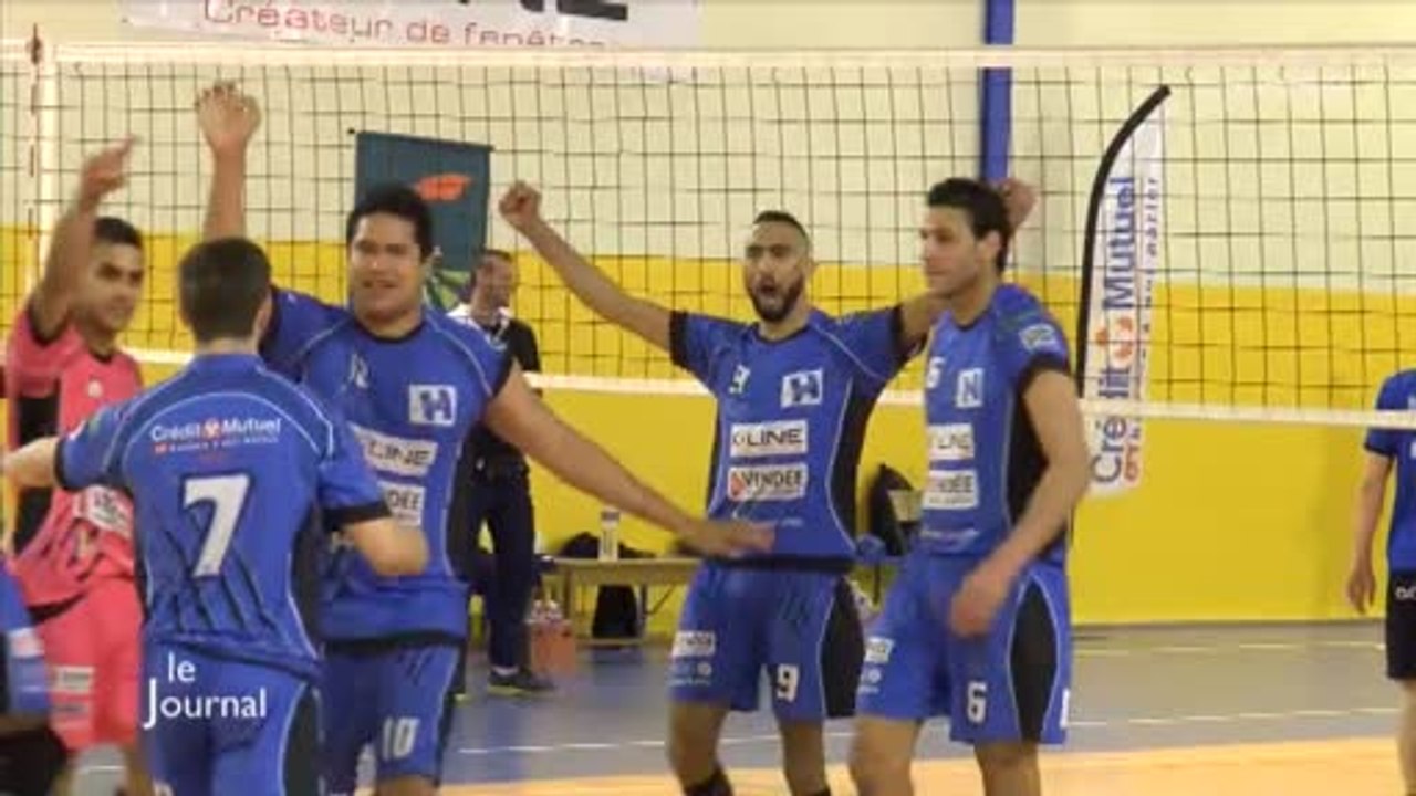 Volley : Les Herbiers l'emporte contre Saint-Louis (Vendée)