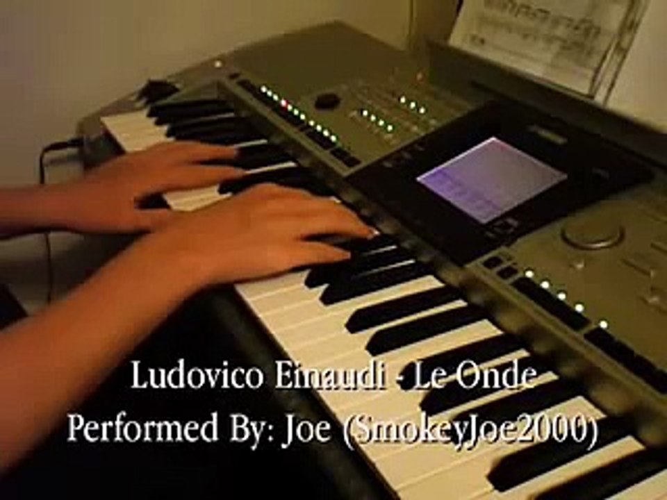 Ludovico Einaudi Le Onde By SmokeyJoe2000 video Dailymotion