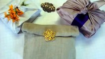 Simple, Quick Gift Wrap : Eco-Friendly & Reusable