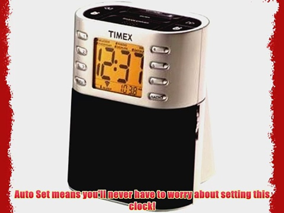 Timex Auto Set AM/FM Clock Radio with Nature Sounds ~ T308S
