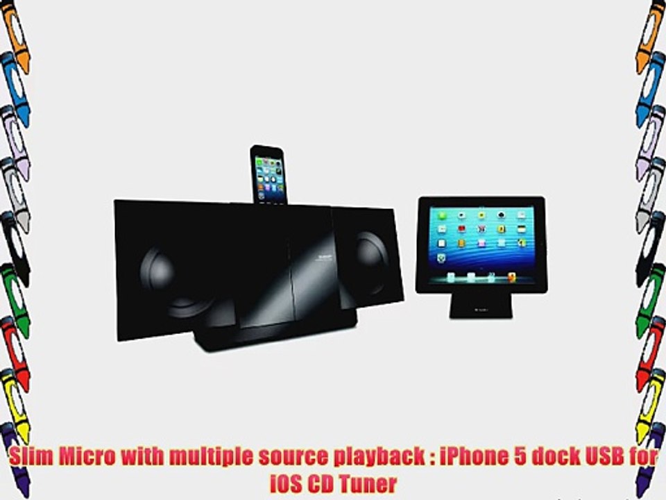 Sharp HE DK-KP82P Audio Slim Micro System