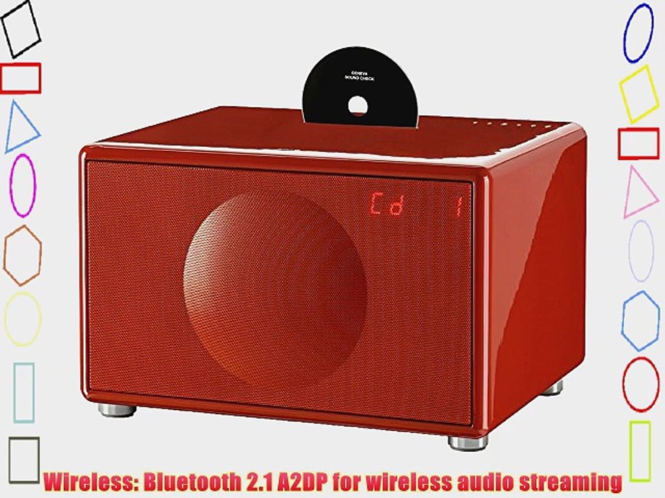 Geneva Sound System Model L Wireless All-In-One HiFi System with CD Bluetooth