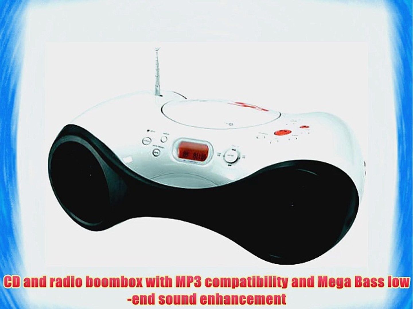 Sony ZS-X3CP S2 Sports CD/Radio Boombox (White) - video Dailymotion