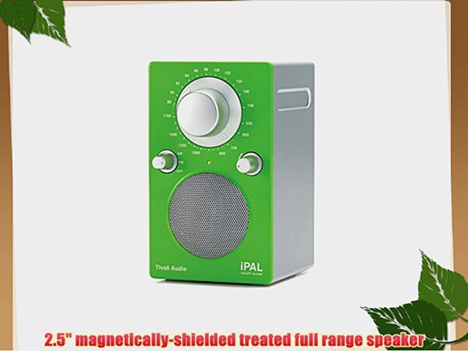 Tivoli Audio iPAL Radio Tuner (Glossy Green/Silver)
