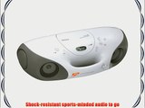 Sony ZS-X10WHITE AM-FM CD Boombox (White)