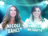 Programa Silvio Santos (10-05-2015) - Nicole Bahls e Vanessa Mesquita no Jogo das Três Pistas