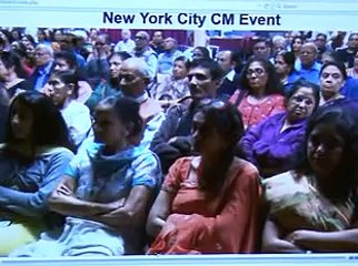 Gandhinagar Video Conferencing with New York City by Gujarat CM on Mothers Day