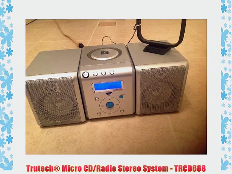 Trutech? Micro CD/Radio Stereo System - TRCD688