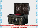 Exclusive Disney PC500B Pirates of the Caribbean Treasure Chest CD Boombox By Disney (New)