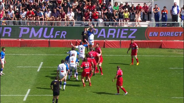 TOP14 - Toulon - Castres: Essai Leigh Halfpenny (TLN) - J24 - Saison 2014/2015