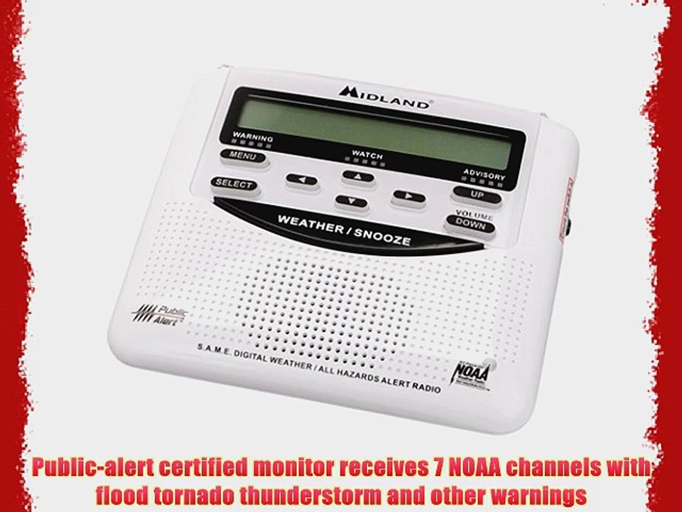 Midland Weather Radio Programmable