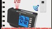 Ambient Weather WR-336-F007T AM/FM/WB Weather Alert Radio Projection Alarm Clock with Indoor