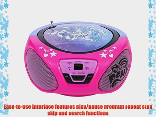 My Little Pony CD Boombox Player (56357-PNK)