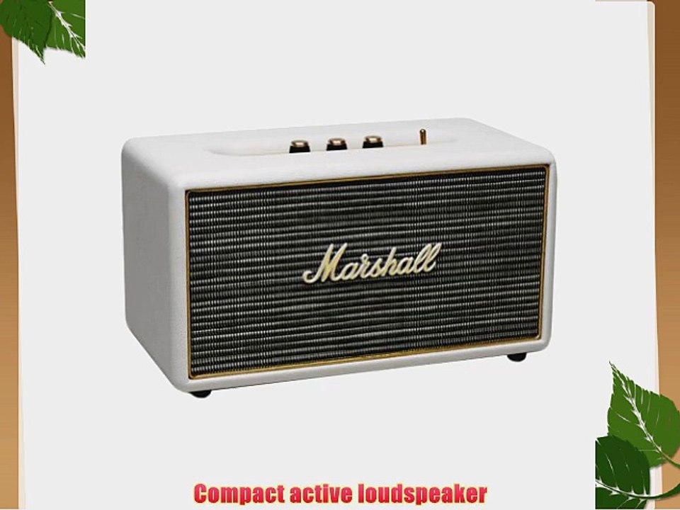 Marshall Stanmore Bluetooth Active Speaker System - Cream UK