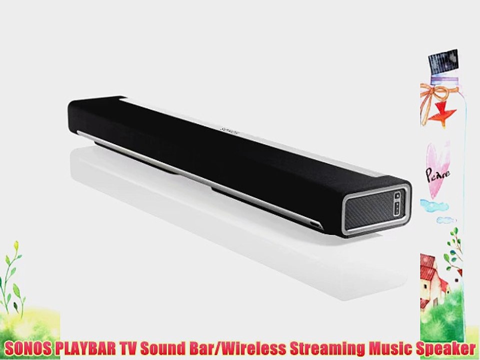 SONOS PLAYBAR TV Sound Bar/Wireless Streaming Music Speaker