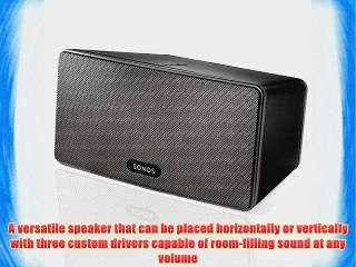 SONOS PLAY:3 Wireless Speaker for Streaming Music (Black)