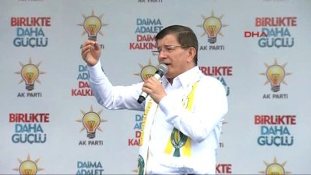 Şanlıurfa - Başbakan Ahmet Davutoğlu, Partisinin Şanlıurfa Mitinginde Konuştu 5