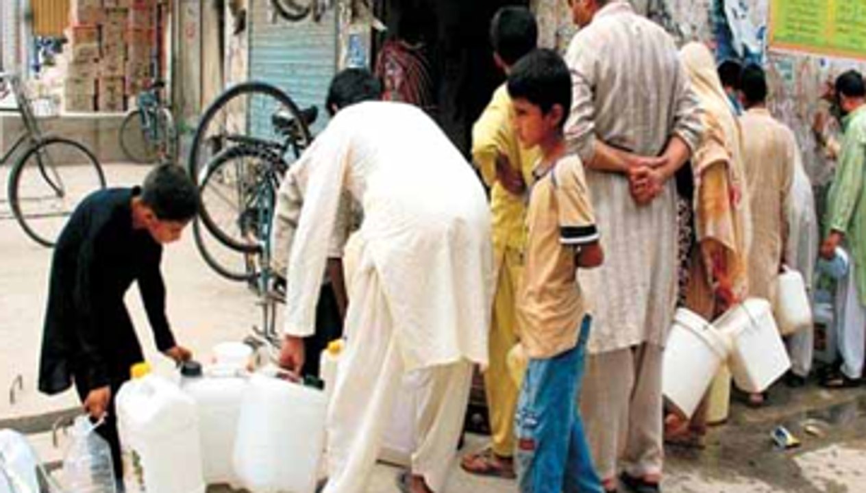 Water shortage in Karachi