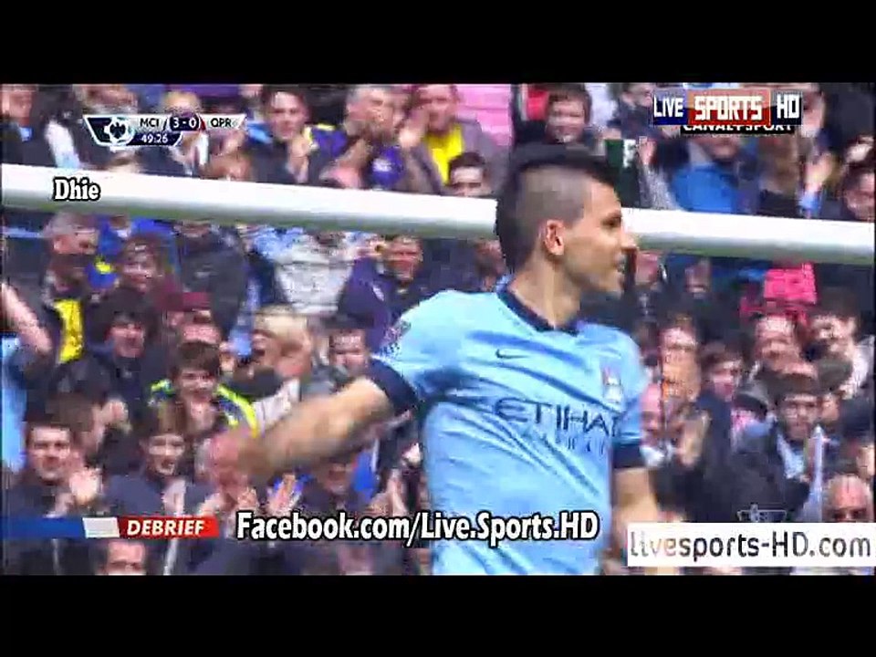 All Goals & Highlights Man City 6-0 QPR | PremierLeague 10.05.2015 HD