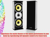 Fluance ES1S Higher Fidelity Surround Sound Bookshelf Speakers for Home Theater