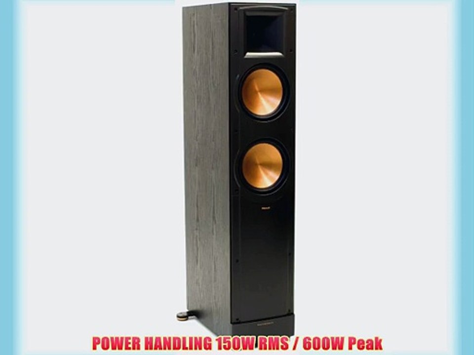 Klipsch RF-82 II Reference Series Floorstanding Loudspeaker - Each (Black)