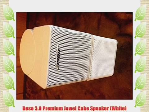 Bose 5.0 Premium Jewel Cube Speaker (White)