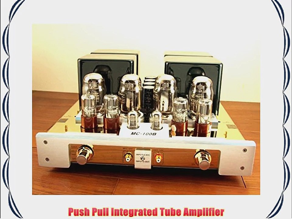Yaqin Mc-100b Kt88 Vacuum Tube Hi-end Integrated Power Amplifier 110v-240v Gold