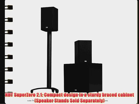 NHT Super Stereo Includes 2 NHT SuperZero 2.1 Mini-Monitor Speakers NHT Super 8 110-Watt