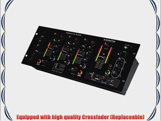 American Audio Q-2422 PRO | 3 Channel 19in Professional DJ Mixer