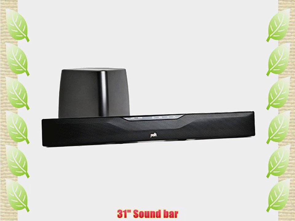 Polk Audio SB 5500 Sound Bar and Subwoofer