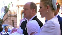 Les jumeaux princiers Jacques et Gabriella baptisés à Monaco