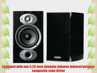 Polk Audio RTI A1 Bookshelf Speakers (Pair Black)