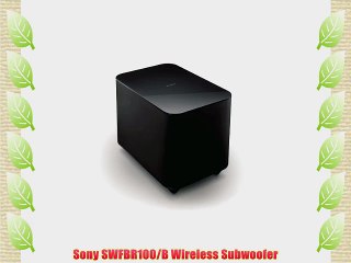 Sony SWFBR100/B Wireless Subwoofer
