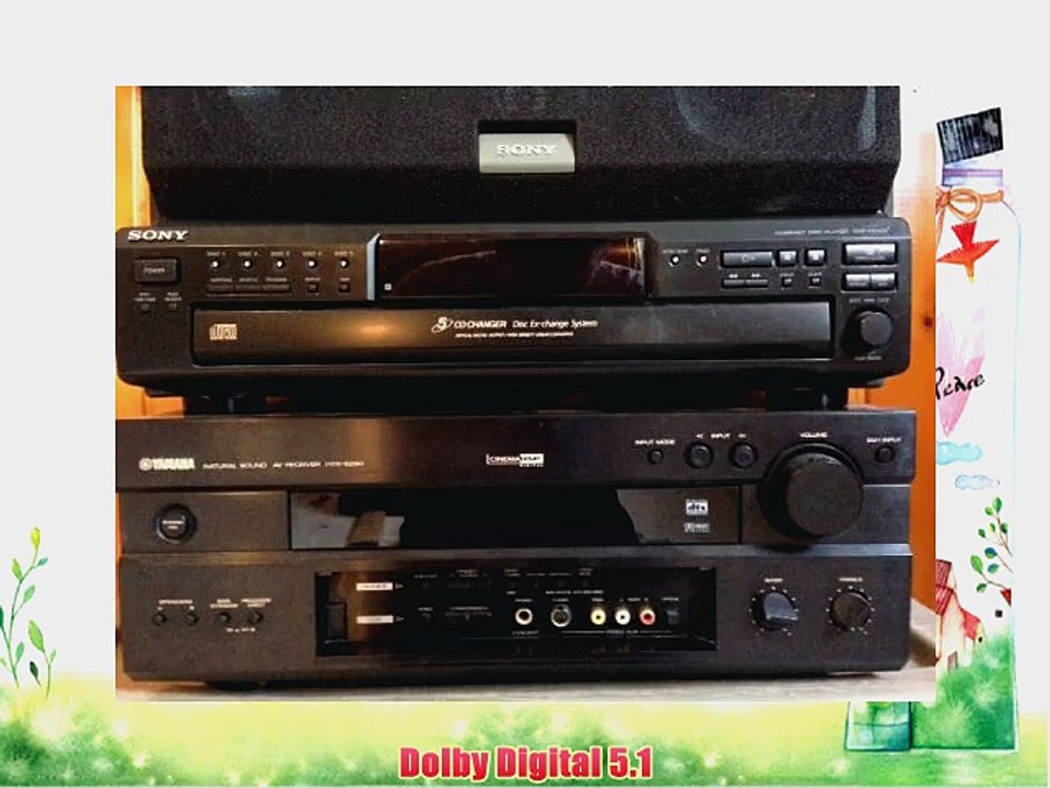 Yamaha HTR-5280 - AV receiver - 5.1 channel - black (Discontinued by Manufacturer)