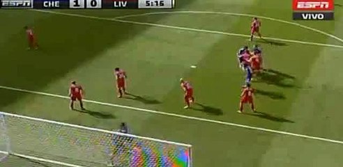 1-0 John Terry Goal - Chelsea vs Liverpool 10.05.2015