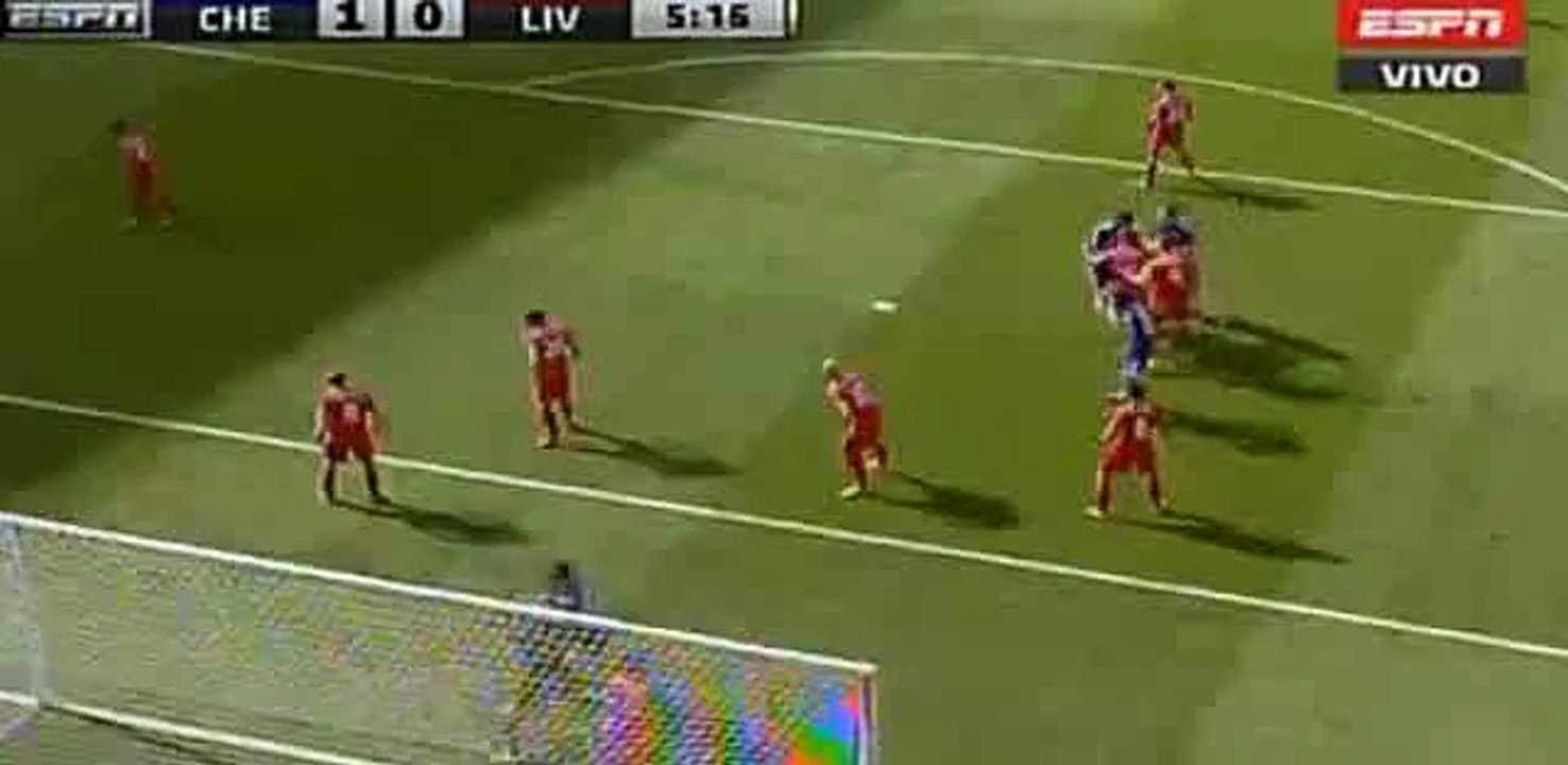 1-0 John Terry Goal - Chelsea vs Liverpool 10.05.2015