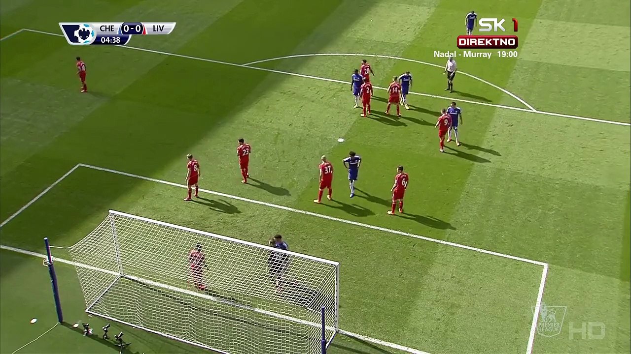 John Terry Goal Chelsea 1-0 Liverpool 10.05.2015 HD