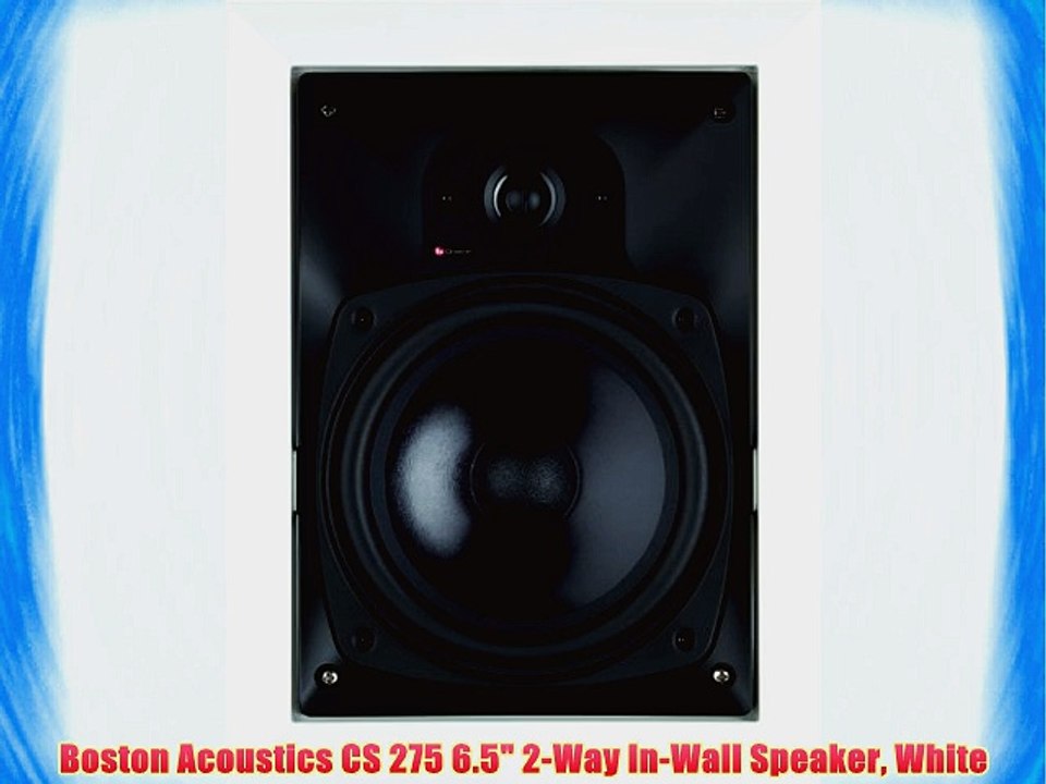 Boston Acoustics CS 275 6.5 2-Way In-Wall Speaker White