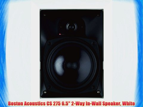 Boston Acoustics CS 275 6.5 2-Way In-Wall Speaker White