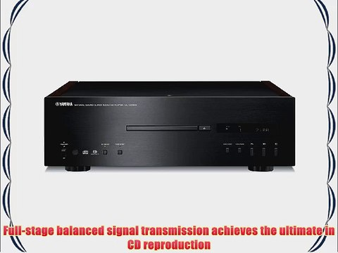 Yamaha CD-S2000BL Natural Sound Super Audio CD Player (Black)