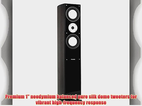 Fluance XL7F High Performance Three-way Floorstanding Loudspeakers (Dark Walnut Single)