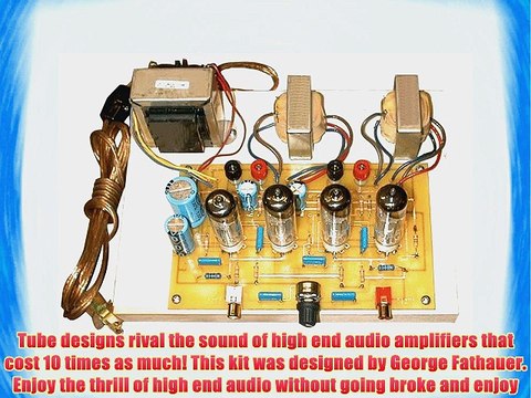 Stereo Integrated Tube Amplifier DIY Kit