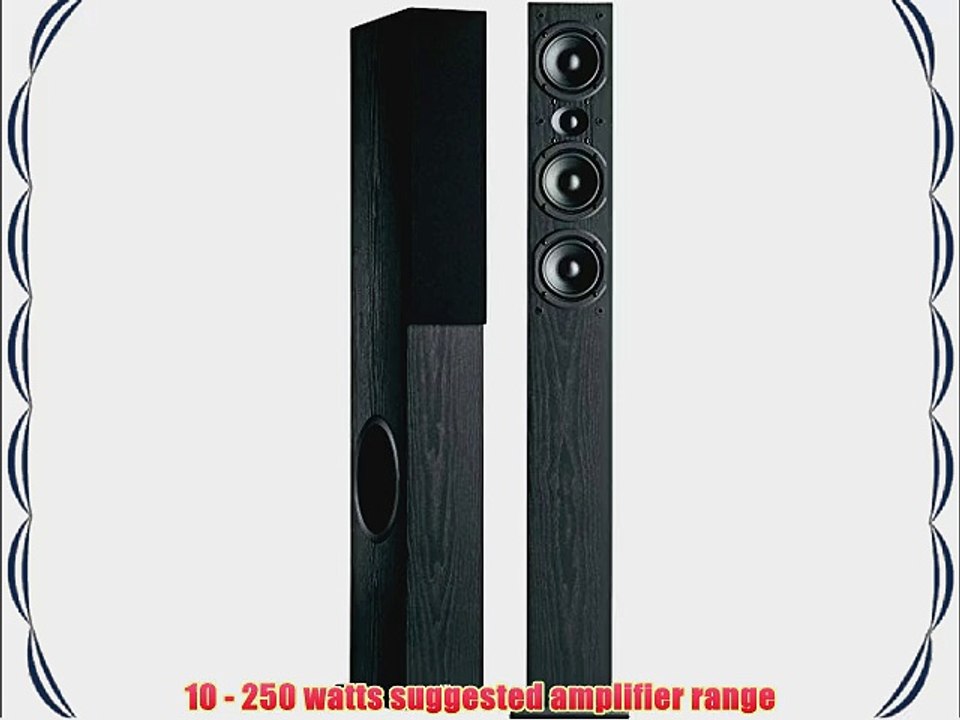 JBL Loft 50 Three-Way Dual 6-1/2 Floorstanding Loudspeaker - Pair (Black)