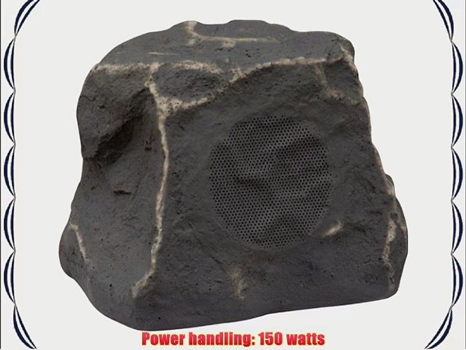 TIC Corporation TFS5SL 6.5 Inch 150-Watt Terra-Forms Rock Speakers (Slate)