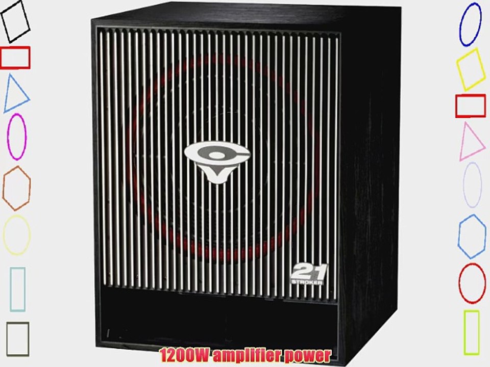 Cerwin-Vega Cvhf-A21S 21-Inch Active Front-Firing Cvhf Stroker Subwoofer