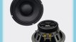 Seismic Audio Richter-8-Pair Pair of 8-Inch Raw Woofers Speaker Drivers Pro Audio PA DJ Replacements